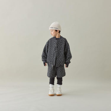 ★入荷済み★2026AW★MOUN TEN. マウンテン flower quilt reversible blouson charcoal MB41-2015