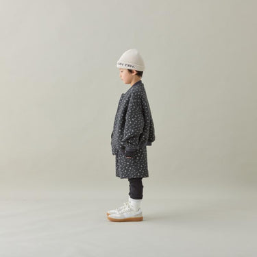 ★入荷済み★2026AW★MOUN TEN. マウンテン flower quilt reversible blouson charcoal MB41-2015