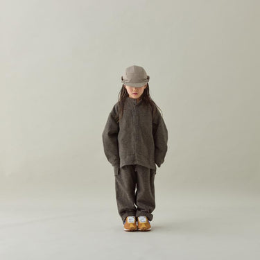 ★入荷済み★2026AW★MOUN TEN. マウンテン cotton tweed pocket shirt khaki check MS44-2022
