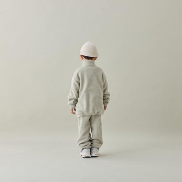 ★入荷済み★2026AW★MOUN TEN. マウンテン melange fleece half zip oatmeal MT84-1823