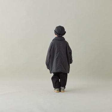 ★10月下旬入荷予定ご予約★2026AW★MOUN TEN. マウンテン air half coat black MC29-2034