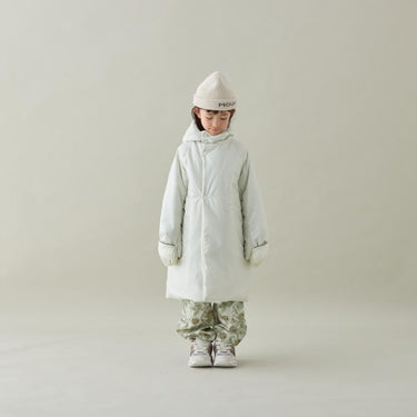 ★10月下旬入荷予定ご予約★2026AW★MOUN TEN. マウンテン puff mitten hooded coat oyster MC35-2030