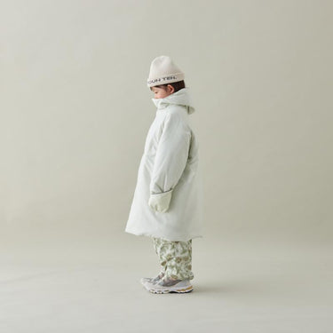 ★10月下旬入荷予定ご予約★2026AW★MOUN TEN. マウンテン puff mitten hooded coat oyster MC35-2030