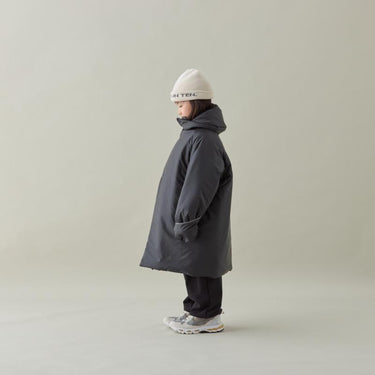 ★10月下旬入荷予定ご予約★2026AW★MOUN TEN. マウンテン puff mitten hooded coat black MC35-2030
