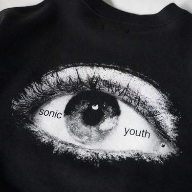 ★入荷済み★2026AW★GRIS グリ ”Sonic Youth" Eye Sweat BLACK GR26AW-CU007