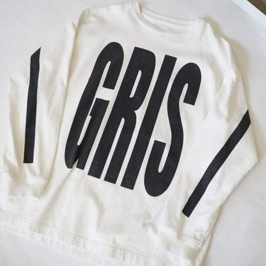 ★入荷済み★2026AW★GRIS グリ Vitage Big LOGO L/S T-shirt WHITE GR26AW-CU008