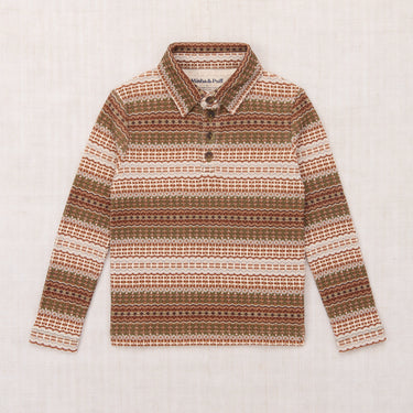 ★DROP2★2026AW★Misha & Puff ミーシャアンドパフ LONG SLEEVE POLO NORI ARABLE K3120F26-0F7