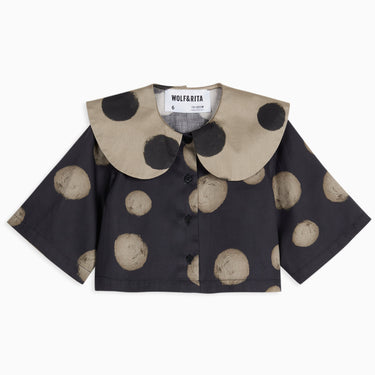 ★2026SS★WOLF&RITA ウルフ＆リタ LEONILDE - BLOUSE POLKA BLACK