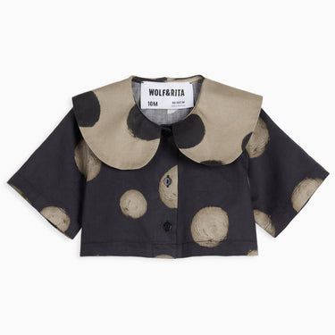 ★2026SS★WOLF&RITA ウルフ＆リタ LEONILDE BABY - BLOUSE POLKA BLACK