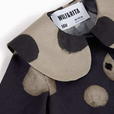 ★2026SS★WOLF&RITA ウルフ＆リタ LEONILDE BABY - BLOUSE POLKA BLACK