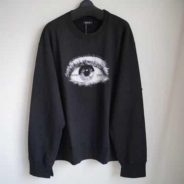 ★入荷済み★2026AW★GRIS グリ ”Sonic Youth" Eye Sweat BLACK adult GR26AW-CU007