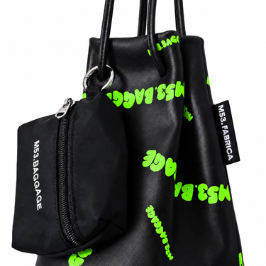 ★先行受注予約★2027SS★M53 レザー２WAY巾着ショルダーバッグ 限定色 MB-019
