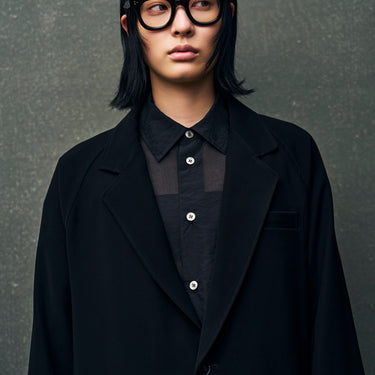 ★先行受注予約★2027SS★M53 TAILORED JACKET (Faliero Sarti) BLACK MJ-073