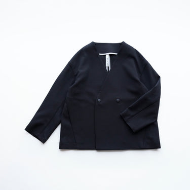 ★2026SS★MOUN TEN. マウンテン polyester canapa jacket black MJ04-1105