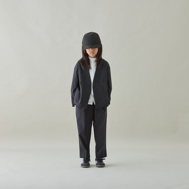 ★2026SS★MOUN TEN. マウンテン stretch nylon jacket (recycle) black MJ04-1901