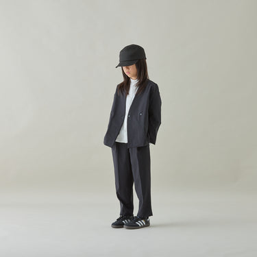 ★2026SS★MOUN TEN. マウンテン stretch nylon jacket (recycle) black MJ04-1901