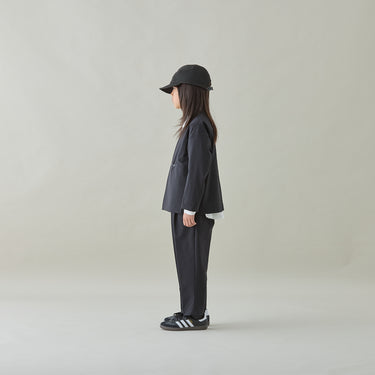 ★2026SS★MOUN TEN. マウンテン stretch nylon jacket (recycle) black MJ04-1901