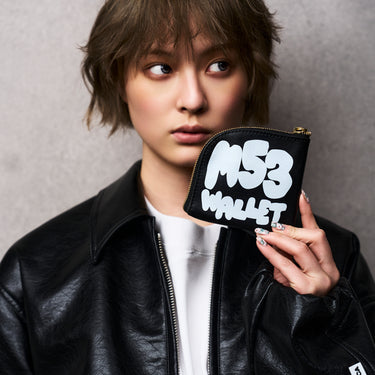 ★先行受注予約★2027SS★M53 M53.WALLET SHORT BLK/W MM-002