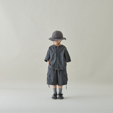 ★入荷済み★2026SS★MOUN TEN. マウンテン herringbone denim midi cargo slategray MP100-1919