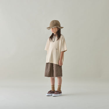 ★入荷済み★2026SS★MOUN TEN. マウンテン cutoff midi jeans (organic cotton) brown MP102-1909