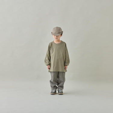 ★入荷済み★2025AW★MOUN TEN. マウンテン cotton tweed easy pants sand x bk MP19B-1816
