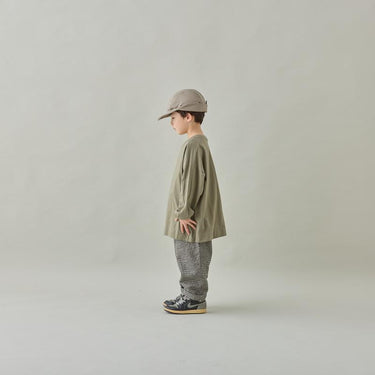 ★入荷済み★2025AW★MOUN TEN. マウンテン cotton tweed easy pants sand x bk MP19B-1816