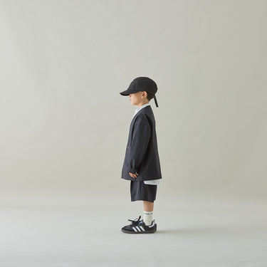 ★2026SS★MOUN TEN. マウンテン stretch nylon half pants (recycle) black MP55C-1903