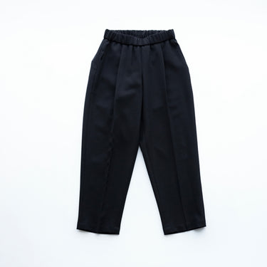 ★2026SS★MOUN TEN. マウンテン polyester canapa 1tuck pants black MP56-1502