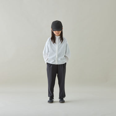 ★2026SS★MOUN TEN. マウンテン stretch nylon 1tuck pants (recycle) black MP56-1902