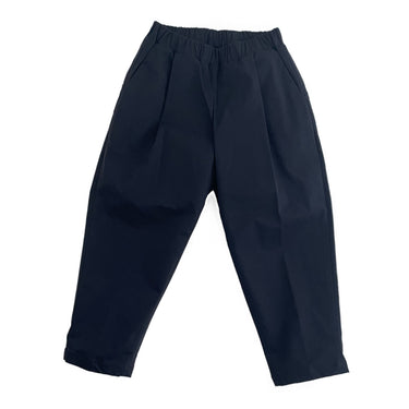 ★2026SS★MOUN TEN. マウンテン stretch nylon 1tuck pants (recycle) black MP56-1902