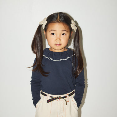 ★EVERGREEN★2025AW★Misha & Puff ミーシャアンドパフ Paloma Top Carbon K3112E01-430