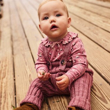 ★DROP1★2026AW★Misha & Puff ミーシャアンドパフ BABY PATTIE ONESIE ANTIQUE ROSE CIRCUS B3134F26-1E6