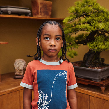 ★DROP1★2026AW★Misha & Puff ミーシャアンドパフ YANAGI TREE RINGER TEE SABI K3483F26-1A1