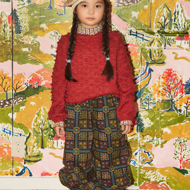 ★WINTER Collection★DROP1★Misha & Puff ミーシャアンドパフ ZUZU PANT BARK CANTERBURY K5268W26-02B