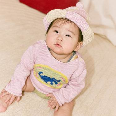 ★DROP1★2026SS★Misha & Puff ミーシャアンドパフ BABY CROCHET TULIP HAT AURA B1029S26-A01