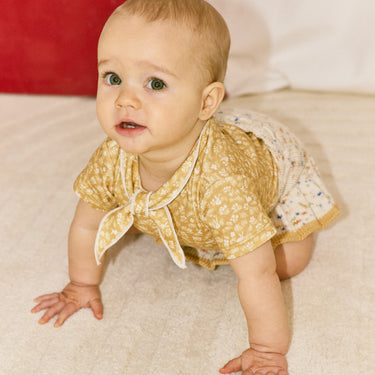 ★DROP1★2026SS★Misha & Puff ミーシャアンドパフ BABY SKATING POND SKIRT SEASHORE CONFETTI B1353S26-A08