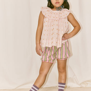 ★DROP2★2026SS★Misha & Puff ミーシャアンドパフ BUBBLE SHORT AURA VAQUERO STRIPE K3027S26-0C3