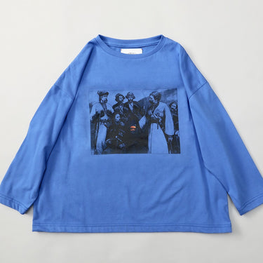 ★入荷済み★2025AW★michirico ミチリコ unknown T ロイヤルブルー MR25AW-04(kids/adult)