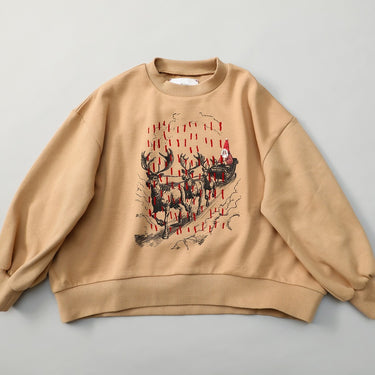 ★入荷済み★2025AW★michirico ミチリコ Holy night pullover モカベージュ MR25AW-07(kids)