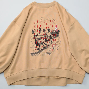★入荷済み★2025AW★michirico ミチリコ Holy night pullover モカベージュ MR25AW-08(adult)
