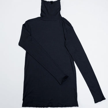 ★入荷済み★2025AW★michirico ミチリコ Rib turtle knit ブラック MR25AW-16(adult)