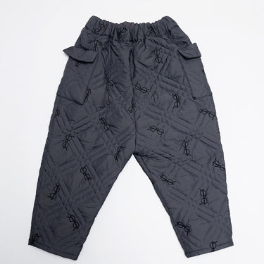 ★入荷済み★2025AW★michirico ミチリコ Quilting pants charcoal MR25AW-25(kids)