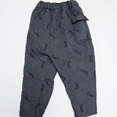 ★入荷済み★2025AW★michirico ミチリコ Quilting pants チャコール MR25AW-26(adult)