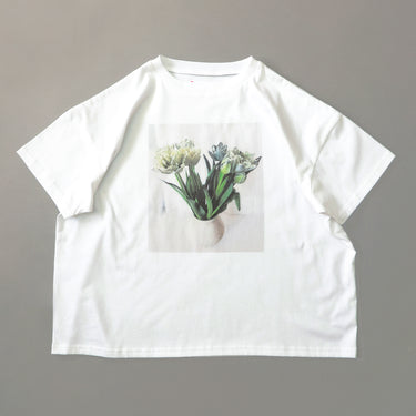 ★入荷済み★2026SS★michirico ミチリコ White tulips T ホワイト MR26SS-06(adult)