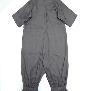 ★入荷済み★2026SS★michirico ミチリコ Linen jumpsuit ディムグレー MR26SS-30(adult)