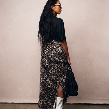 ★入荷済み★M53 BELTED LEOPARD SKIRT MS-015