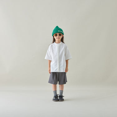 ★入荷済み★2026SS★MOUN TEN. マウンテン oxford bandcollar s/s shirt white MS41-1939