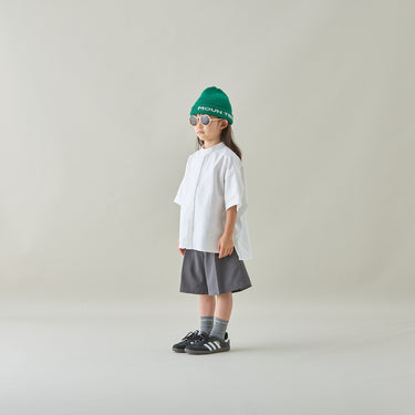 ★入荷済み★2026SS★MOUN TEN. マウンテン oxford bandcollar s/s shirt white MS41-1939