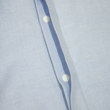 ★入荷済み★2026SS★MOUN TEN. マウンテン oxford bandcollar s/s shirt saxe MS41-1939