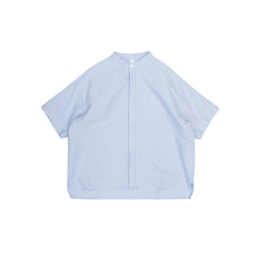 ★入荷済み★2026SS★MOUN TEN. マウンテン oxford bandcollar s/s shirt saxe MS41-1939
